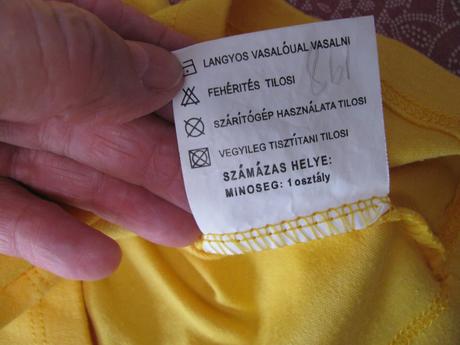 Krásné žluté bavlněné tričko se zajíčkem, 92