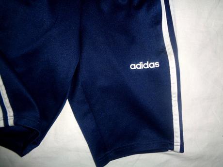 Tmavomodré šortky adidas 7/8 let, adidas,128