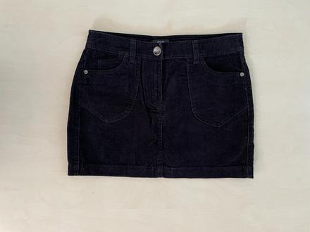 Manžestrová minisukně, vel není cca xs, ff, f&f,xs