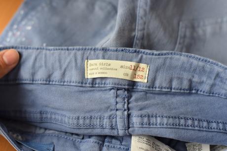 Džíny vel. 11 - 12 let, zara,152