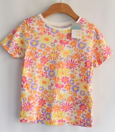 Tričko vel. 5 - 6 let, primark,116