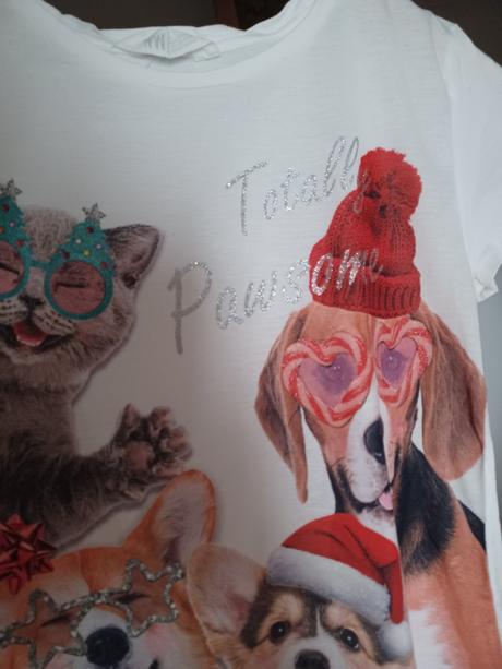Vánoční tričko h&m 158/164, 164