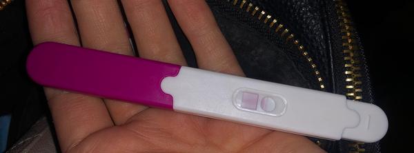 Výsledek testu. Je to neplatný těhotenský test?