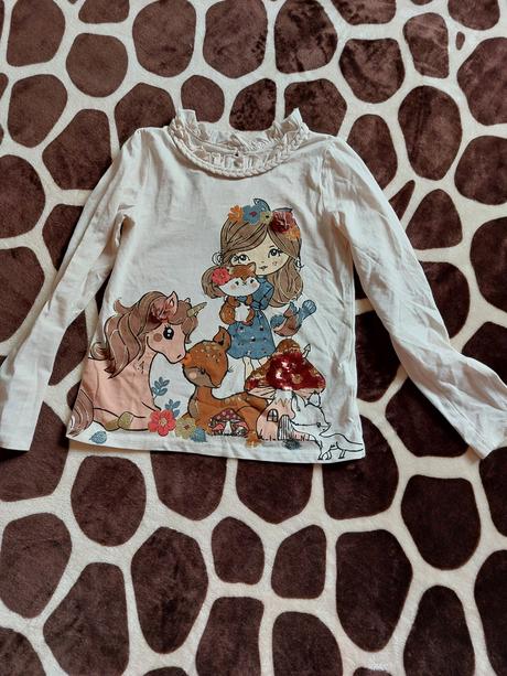 Tričko se zvířátky, c&a,122