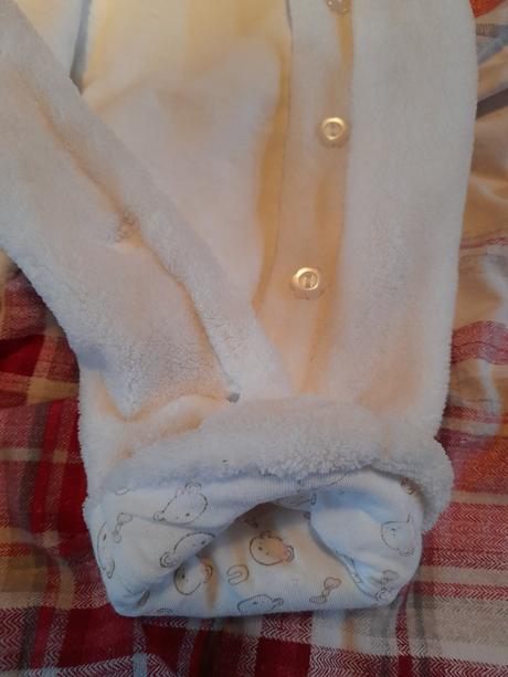 Chlupaťoučká kombinéza na holčičku smetanovorůžová, 62