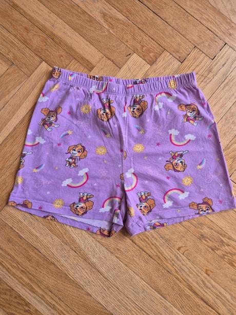 Letní pyžamo tlapková pateola, h&m,122