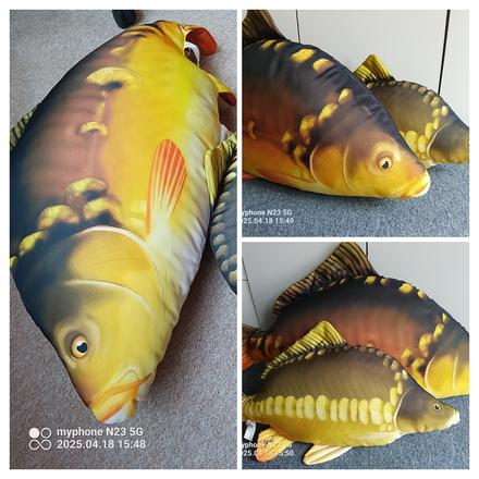 Polštář kapr lysec zn."gaby" vel."62cm+90cm",