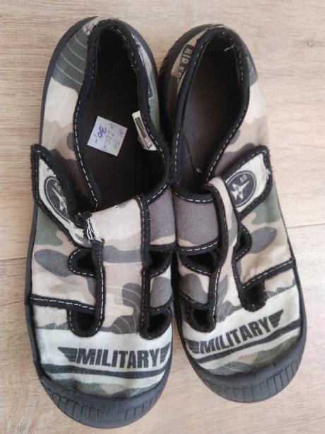 Přezůvky, vel 34, stélka 31,5cm, 34