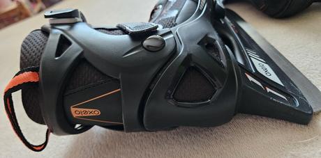 Chlapecké lední brusle oxelo černo-oranžové, 29-32, 29