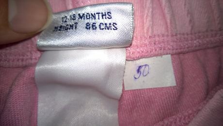 3 x tepláky, vel 86/92, 92