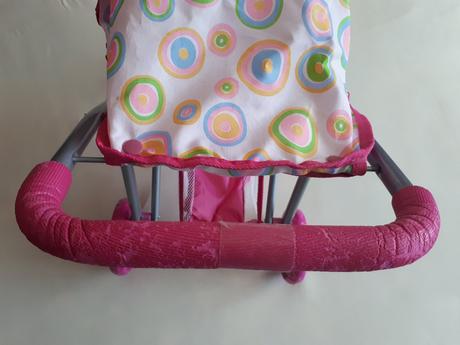 Kočárek pro panenky,trojkolka s panenkou se zvuky, 