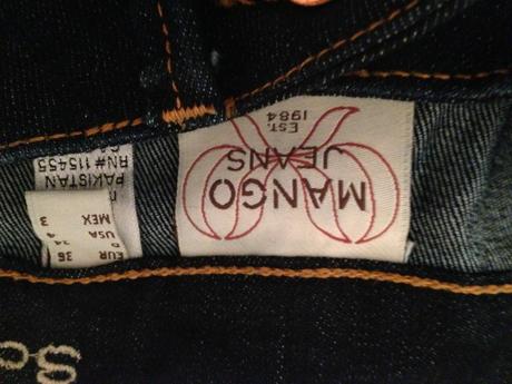 Rifle mango, vel.36 a botky replay bílozlaté 36, 36