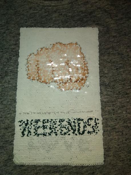 Triko emoji s flitry 140/146, 140