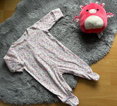 Overalek s kvítky zn. next baby - v.0/1 měs, next,56