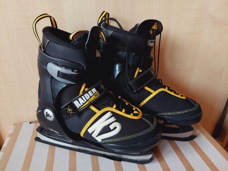 Brusle na led k2 raider, vel. 32-37 (posuvné), 32