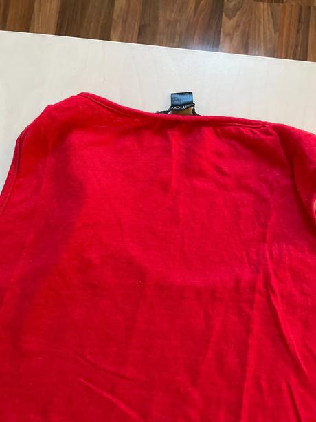 Červené tílko a růžové zdarma, vel xl 46/48, prim, xxxl