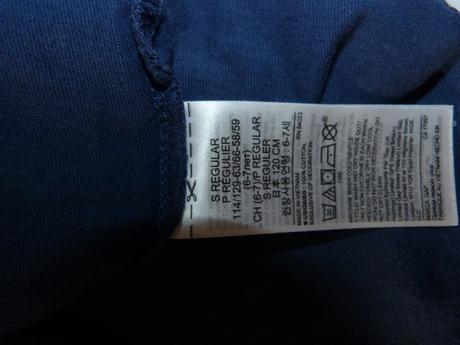 Gap bavlněné tričko vel.122, gap,122