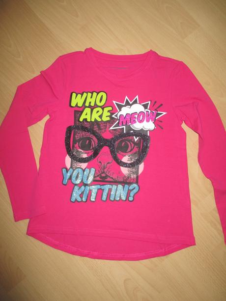 Tričko s kočkou 146/152, coccodrillo,146