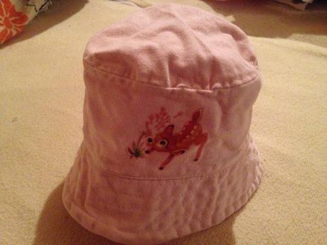 Dívčí klobouk - klobouček srnka,koloušek vel.86-92, disney,86