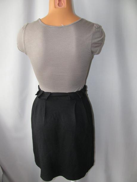 Elastické šaty,vzhled sukně s tričkem, 36