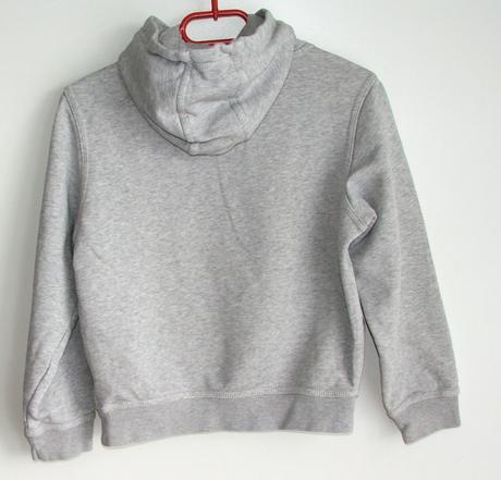 Z189 šedá mikina vel. 8-10 let, nike,128