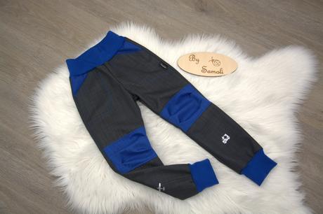 Jarní softshellové kalhoty, 80 - 146