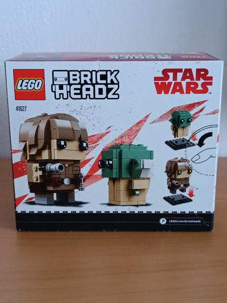 Lego brickheadz 41627 luke skywalker a yoda,