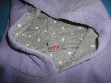 Jemná fleec mikina tu, vel. 3-4 roky, tu,104