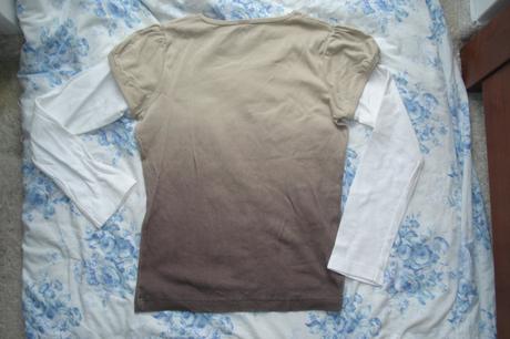 Batikované triko, c&a,158