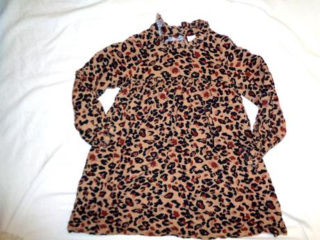Krásné příjemné tygrované šaty od nextu, next,116