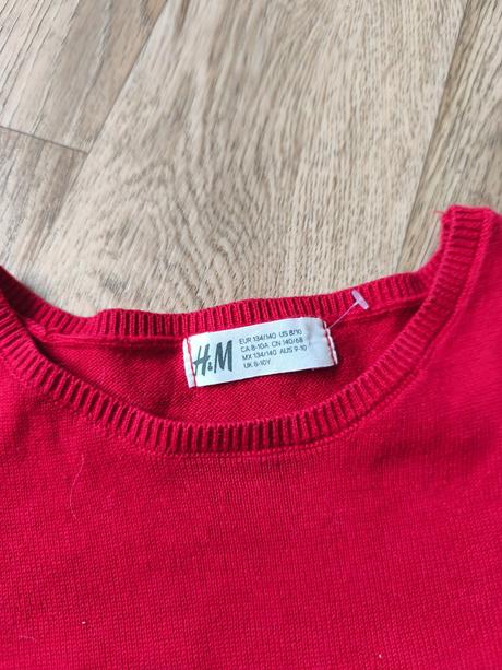 Pruhovaný svetr h&m 134/140, h&m,140