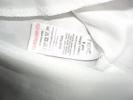 I jako společenské šaty next, vel. 5 let (110), next,110