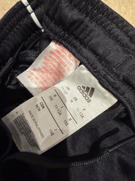 Sportovní kalhoty 152 puma, adidas cerne, sede, adidas,152