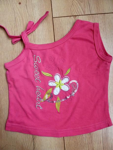 Tílko se zavazováním na ramínku - mickey, 92