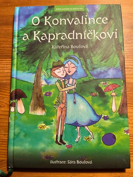 Dětská knížka o konvalince a kapradníčkovi,