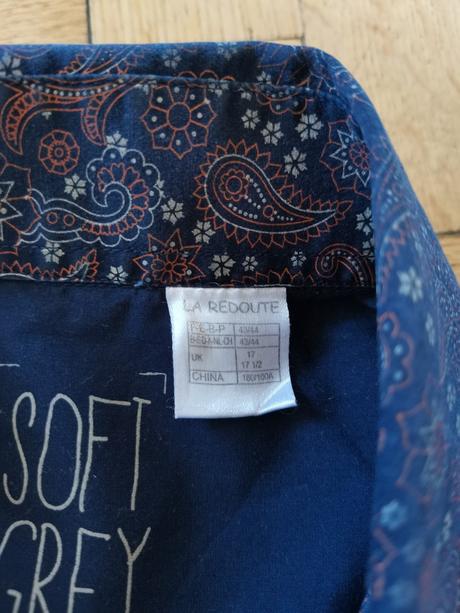 Pánská košile vel. 43 - 44 / l / 17 nové, l