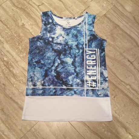 Sportovní tílko s plastickým nápisem, river island,140