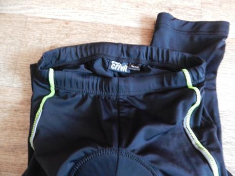 Dětské cyklistické kalhoty - šortky, crivit,134