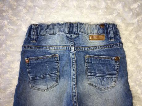Modré rifle/džíny zara, zara,80