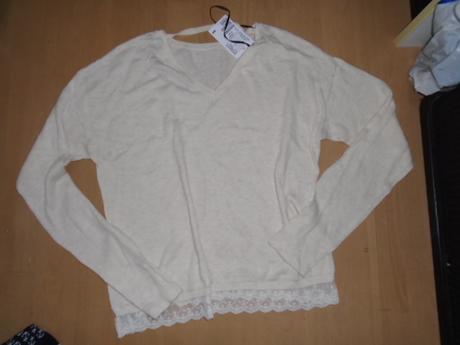 Halenka 2v1 krajka vel 146/152 h&m, h&m,146 / 152