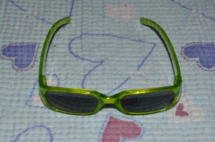 Zelené sluneční brýle, 1-3 roky, fotbalové motivy, 