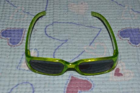 Zelené sluneční brýle, 1-3 roky, fotbalové motivy, 