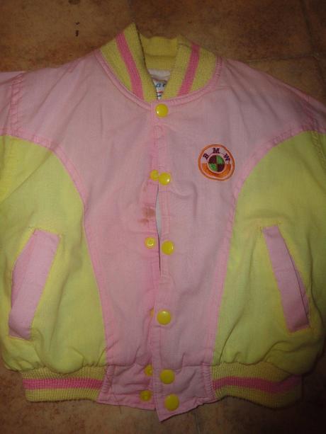 Bunda růžovo-žlutá, 86