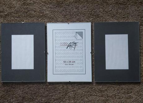 3x klip rám na fotografii /obrázek euroclip 18x24, 