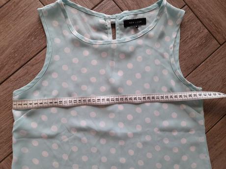 Mint top s puntíky zn. new look, vel. 34, new look,34