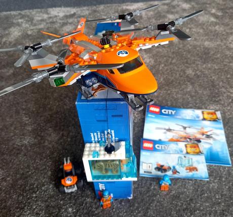 Lego city 60193 - arctic air transport.,