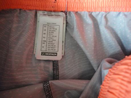 Prodyšné kraťasy decathlon, vel. 8-9 let, decathlon,128