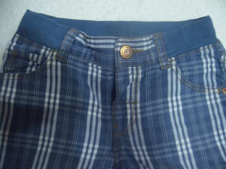 Frajerské bavlněné plátěné kratásky, h&m,92