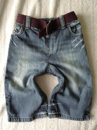 Modré rifle s páskem, matalan,80