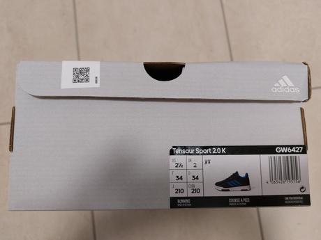 Sportovní boty modré tensaurs adidas vel.34 nové, adidas,34